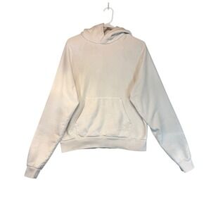 MOUSSY Vintage Cream White‎ Hoodie Sweatshirt Basic Quiet Luxury Staple S